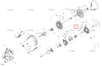 Sheave ведущий вариатор Sliding в сборе включает 10 a2 to 10 a2 h Ski-Doo Expedition 900 ACE SE (2024) (417224874)