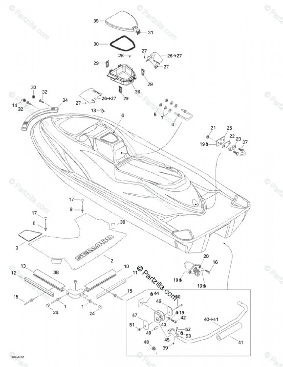 269500928 PORTE DE COFFRE*DOOR-BOX  Пластиковая крышка лотка, т.м