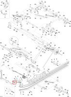 Поперечный вал Ski-Doo Skandic SWT (2009) (M549718)