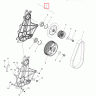 1332998 Корпус коробки QD Polaris ASM., BACKER BELT (INCL. 1,2)