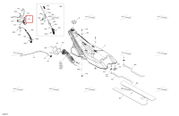 Шланг направляющая Ski-Doo Summit 850 E-TEC Turbo R X (2024) (513034204)