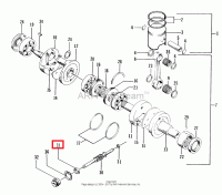 3007-431 Сальник помпы масляный Arctic Cat SEAL, OIL 3004-760