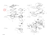 Storage Bin крышка в сборе Sea-Doo RXT (2016) (264000120)