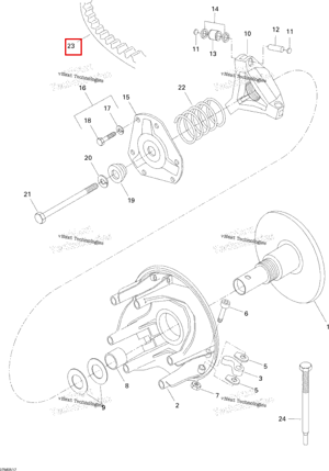 Приводной ремень Ski-Doo 414633800