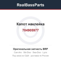 704905977 Капот наклейка