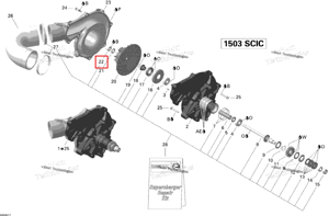 Гайка колпачковая Sea-Doo 420842834