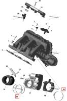 Хомут шланга 60 80 Can-Am Maverick Turbo RR XRC (2022) (420251832)