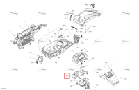 Приборная панель опора Can-Am Outlander 4x4 DPS 700 (2025) (705014887)