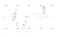 Задний амортизатор Can-Am Outlander 4x4 XT 1000R (2025) (706005180)