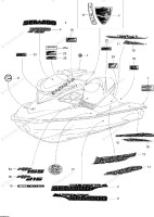 219902796 DECAL.ARR.DR.  *R.H. REAR DECAL  наклейка