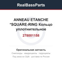 278001158 ANNEAU ETANCHE *SQUARE-RING  Кольцо уплотнительное