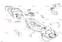 Левый панель облицовка Sea-Doo Spark (2016) (291003696)