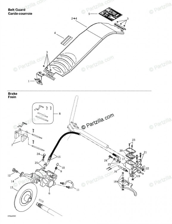 507032329 Шланг (Х). МХ З 600. MX Z 700. MX Z 800.
