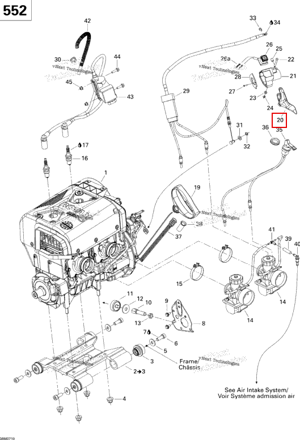 Ручка в сборе Ski-Doo 512060305