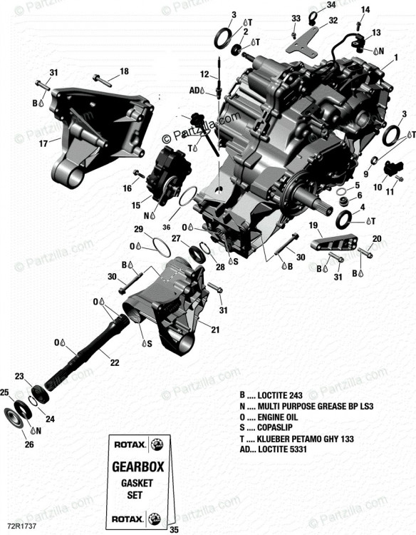 Коробка передач для квадроцикла Can-Am Maverick X3 420686504