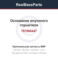 707800447 Основание впускного глушителя