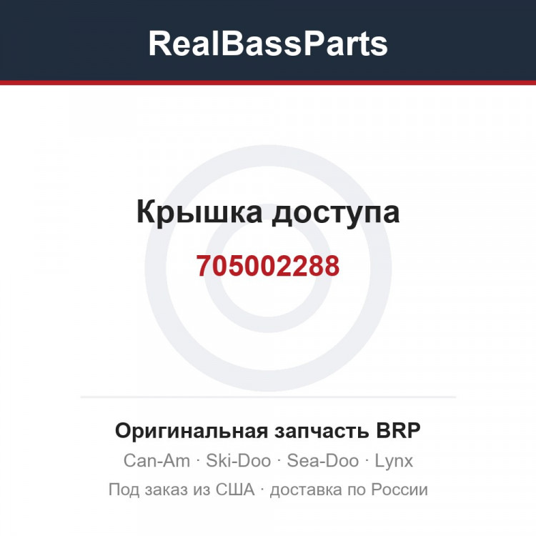 705002288 Крышка доступа
