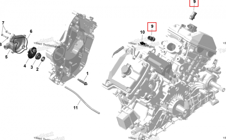 Шланг Nipple Can-Am Outlander 4x4 XT 1000R (2025) (420441476)