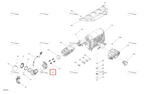 Нижний теплозащитный экран Can-Am 707603578