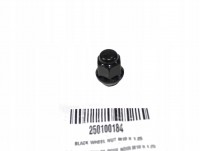 250100184 BLACK WHEEL NUT M10 X 1.25 Гайка колесная, черная M10 X 1.25