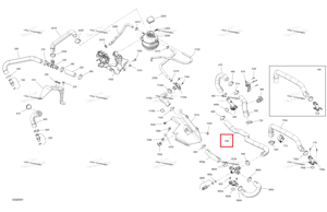 Шланг Ski-Doo 509001376