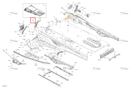 Левый рама Corner 24 Ski-Doo Skandic SE 900 ACE (2026) (518331712)