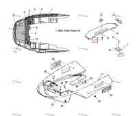 Заклёпка Polaris Widetrak LX (2006) (7621429)