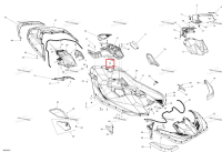 Крышка Sea-Doo Spark (2016) (291003702)