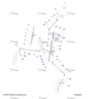 1830337 В сборе POST нижний включает 12,22 25
