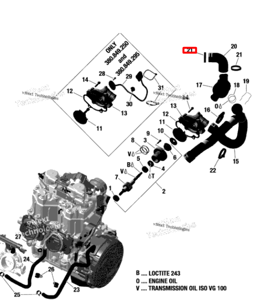 420951123 Хомут CLAMP 34.9-38.1MM