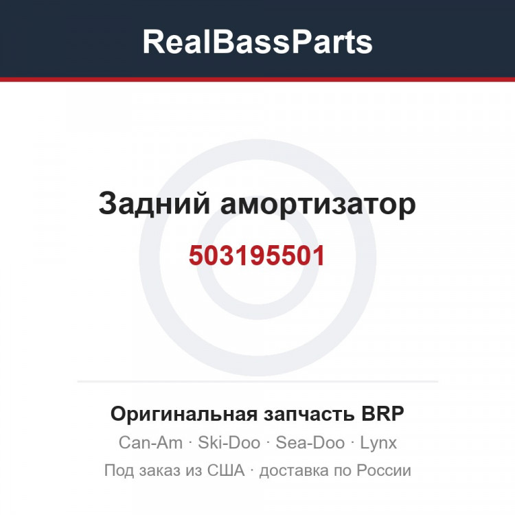 503195501 Задний амортизатор