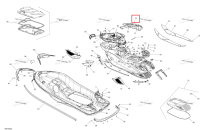 Передний правый COSMETIC ASS модель GTX S Sea-Doo GTX (2016) (291004249)