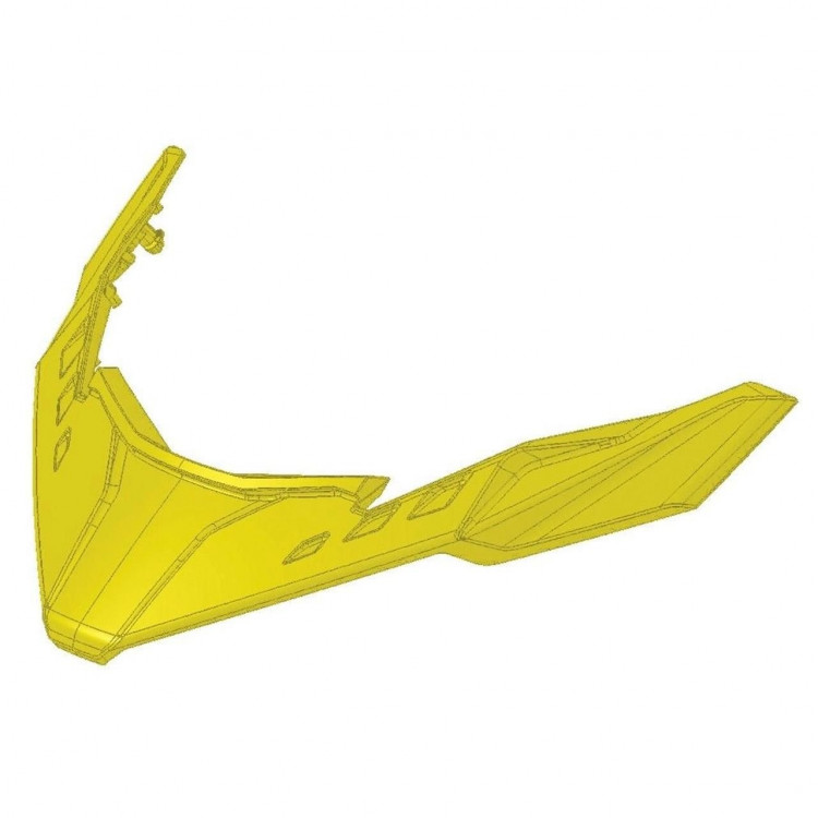 517306375 Ski-doo ультра низкая и низкая опора лобового стекла / желтый «солнечные лучи»