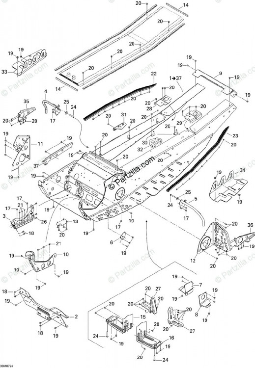 518325252 Задняя крышка