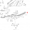 502007836 Панель нижняя левая Ski-Doo 502007447