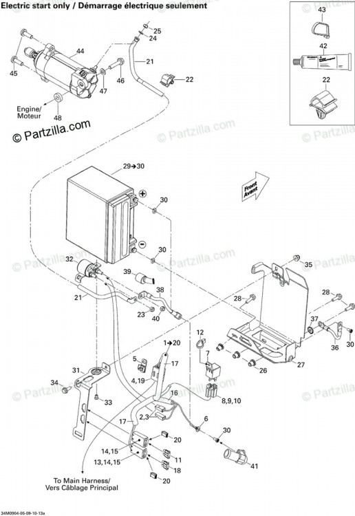 515176556 FIL DE BATTERIE*BATTERY WIRE