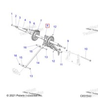 1544832-329 Сварной RTA RMK узкий WHL ECOAT