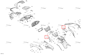 Воздушный дефлектор комплект Ski-Doo 517308658