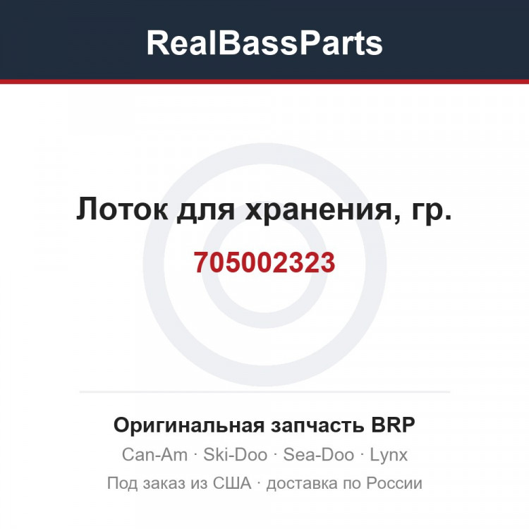 705002323 Лоток для хранения, гр.