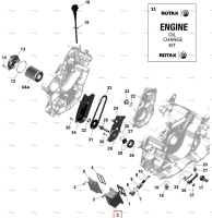 Прокладка Included дюйм прокладка комплект Can-Am Outlander 4x4 STD 500 (2025) (420431881)