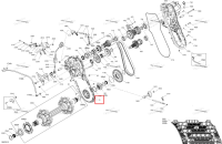 Коробка передач Case в сборе Ski-Doo Expedition 900 ACE SE (2024) (504154327)