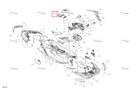 Глубокий чёрный System Audio опора Sea-Doo Spark 900 ACE Base (2026) (269502525)