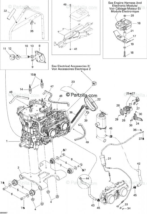 400509782 Двигатель 593 H.O. SDI (593 SDI). EUROPE