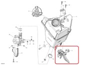 519000362 Крепление маслобака для снегоходов Ski-Doo 519000362