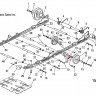 5630399 Крепеж ролика гусеницы для снегоходов Polaris WIDETRAK LX 5630399