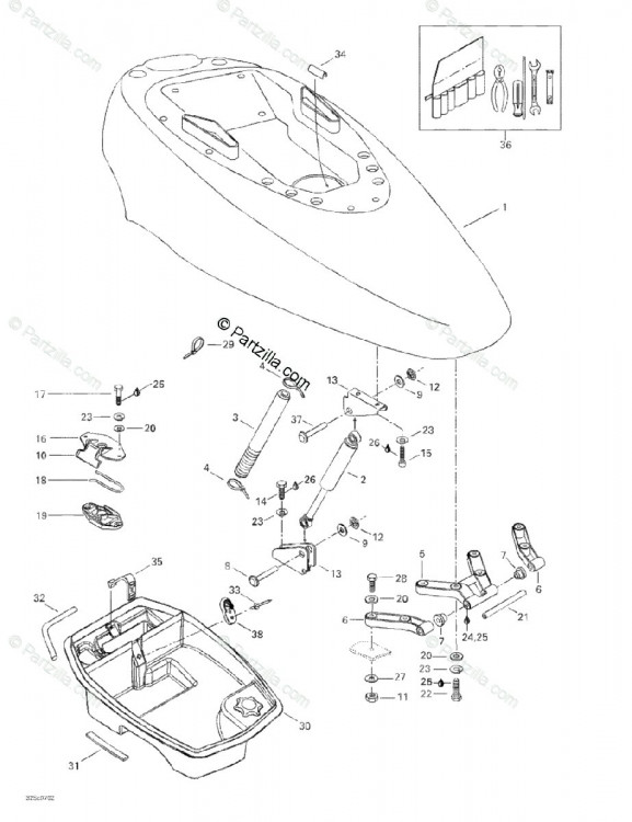 269700078 COUV.MOTEUR    *COVER-ENGINE