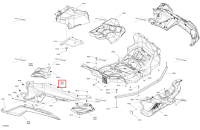 Chalk правый задний крыло Can-Am Maverick Turbo RR XRC (2022) (705015334)