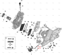 Давления Regulating поршень Can-Am Outlander 4x4 XT 1000R (2025) (420256593)