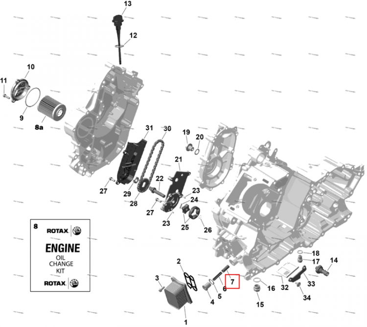 Давления Regulating поршень Can-Am Outlander 4x4 XT 1000R (2025) (420256593)