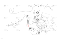 Prefilter топливный насос комплект 125 мм длинный Can-Am Outlander 4x4 XT 570 EFI (2018) (715900677)